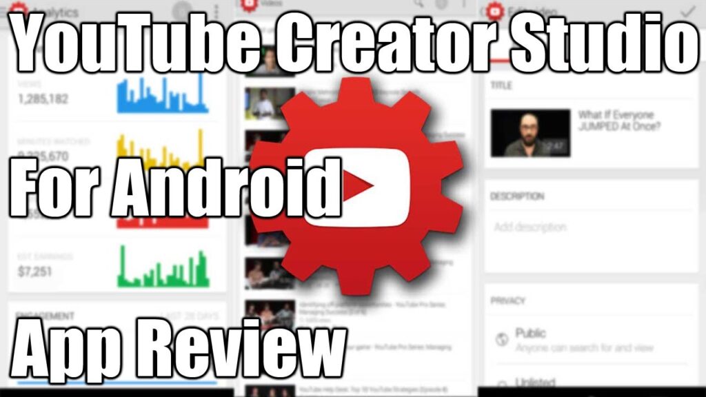 YouTube Creator Studio For Android App Review