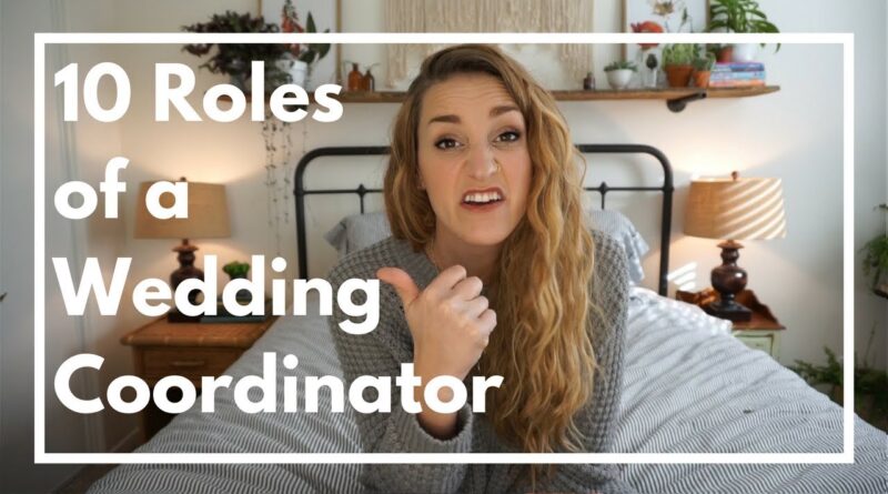 10 Roles of a Wedding Coordinator