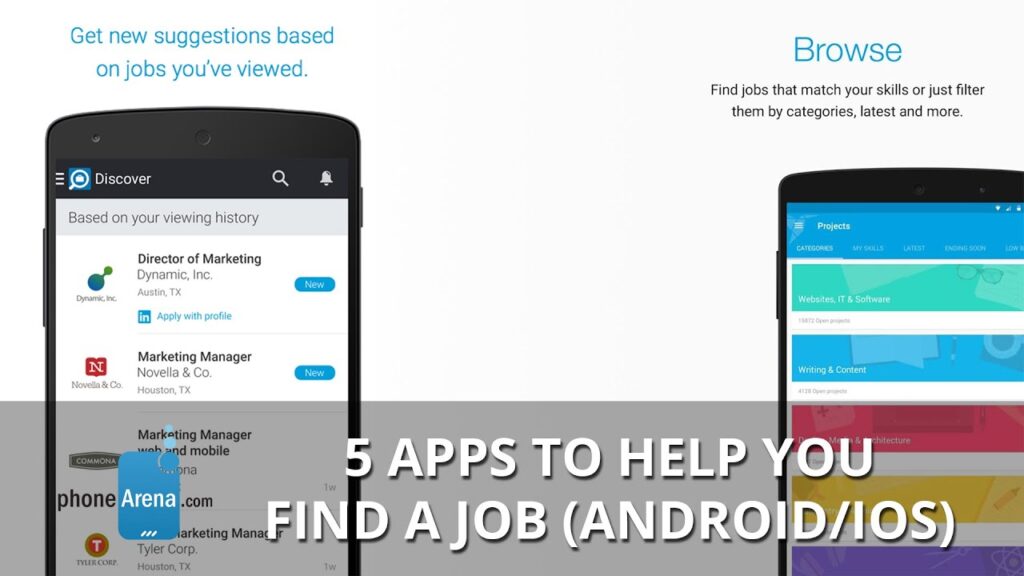 5 apps to help you find a job (Android and iOS)