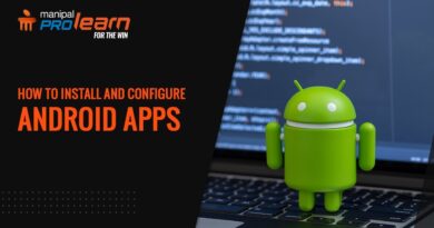 Android App Development - Getting Started with Android Studio | Android Tutorials | Manipal ProLearn