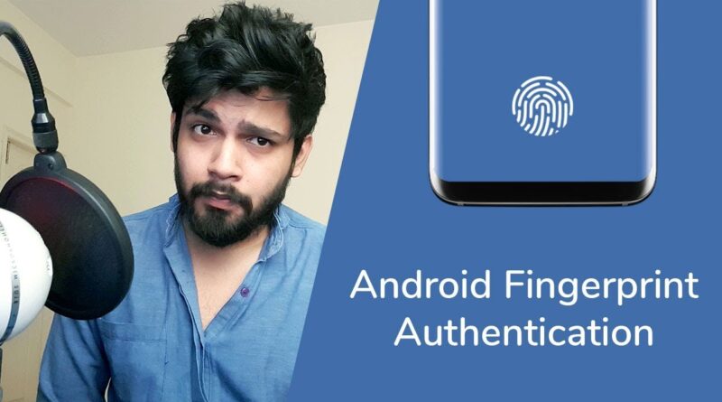 Android Fingerprint Authentication / Lock App - Android Studio Tutorial