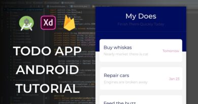 Build MyDoes App Android Studio Tutorial - Part 1