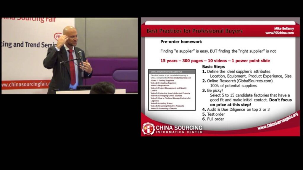 China Sourcing Seminar: Best Practices