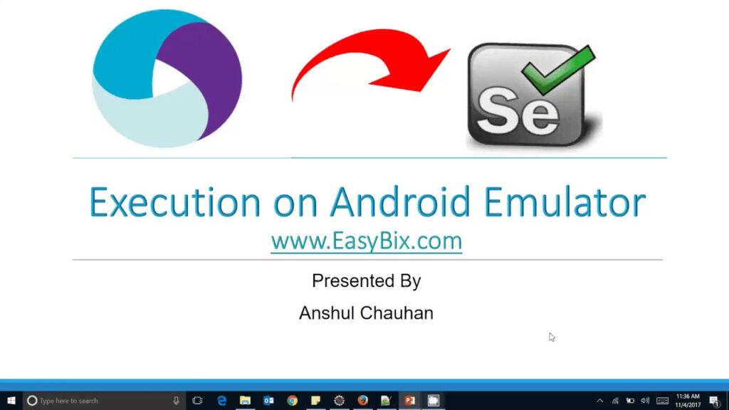 Execute Appium Tests on Android Emulator