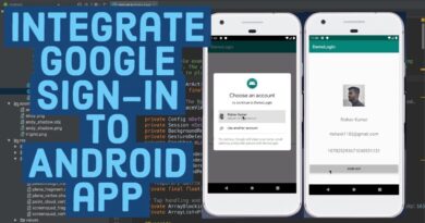 How to Integrate Google Sign In Your Android App using Android Studio