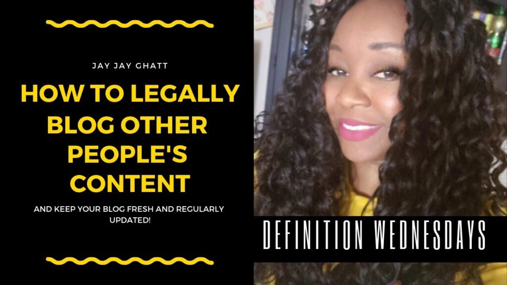 How to Legally Copy Others' Blog Content via Syndication {Definition Wednesday}