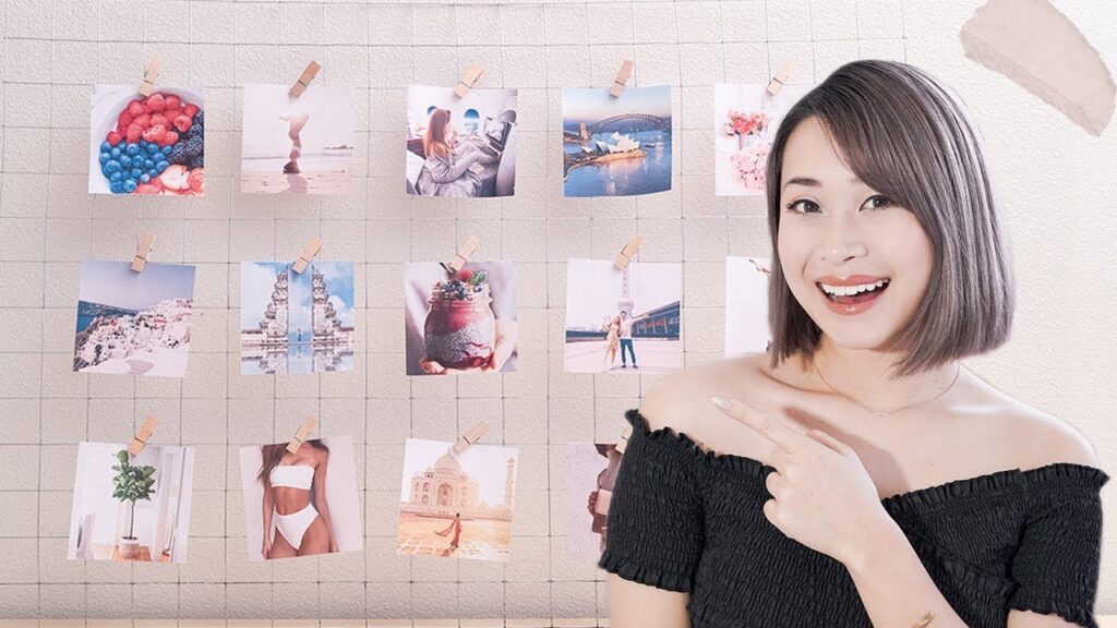 How to Make a Vision Board | DIY Grid Wall Vision Board