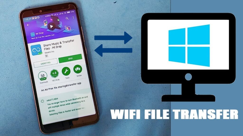 Find out how to Share Information From Android to PC Wi-fi Switch - 2018 🚀 1
