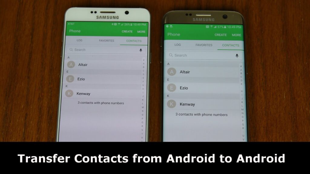 How to Transfer Contacts from Android to Android