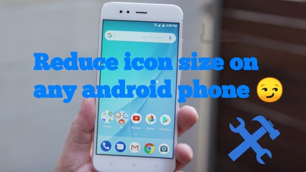 How to change Mi A1 or any supported Android phone Icon Size without Rooting your phone!!!