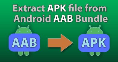 How to extract an APK file from an AAB file