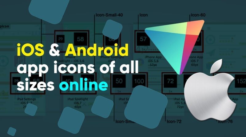 How to generate ios and android app icons online for all sizes