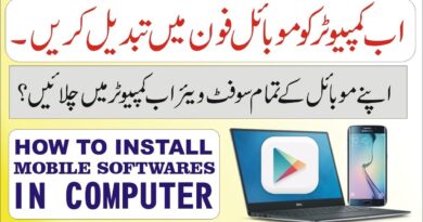 How to install Android Mobile Apps in Computer, PC or Laptop Urdu/Hindi