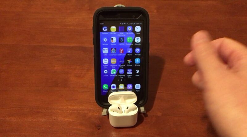 How to pair Apple AirPods with an Android device.