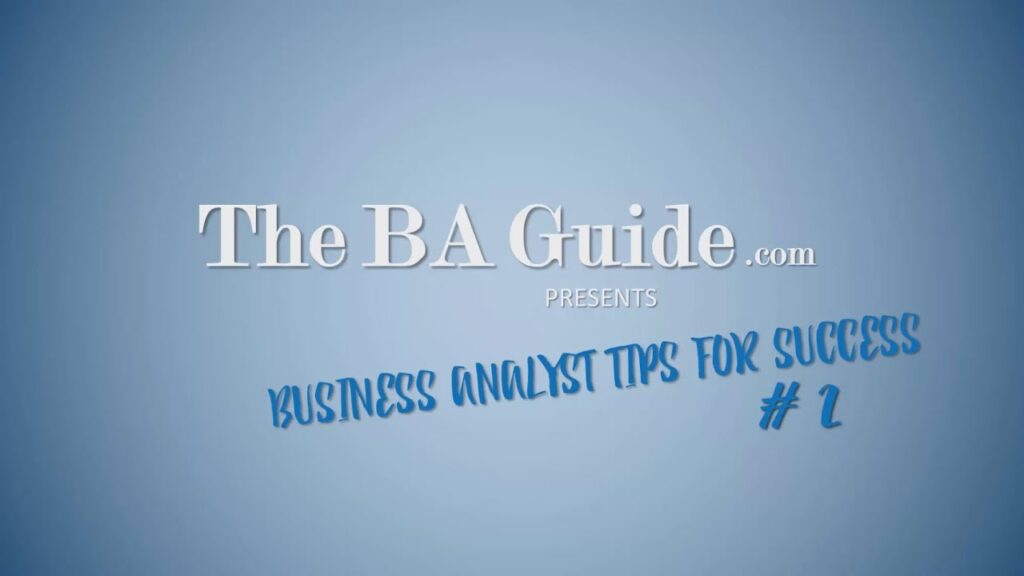 Include a Meeting Agenda - Business Analyst Tips for Success #2