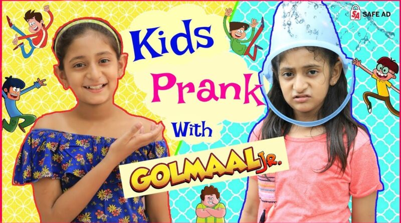 Kids Prank With Golmaal Jr on Sonic .. | #Fun #Roleplay #Sketch #MyMissAnand