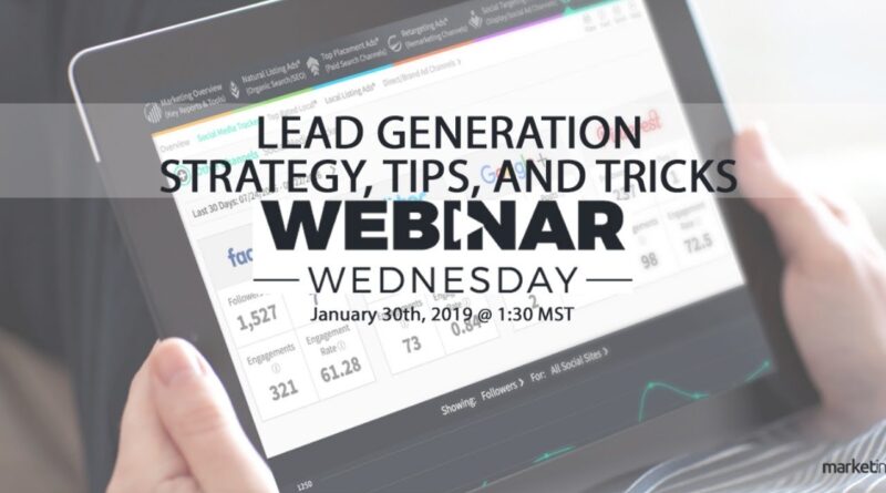 Lead Generation for Small Business - Strategy, Tips, & Tricks
