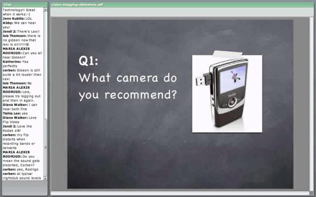 Rapid Video Blogging: Which Camera to Use? www.GoRapidVideoBlogging.com