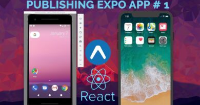 React Native|#1 Publishing Expo.io App - Intro & Building Android App