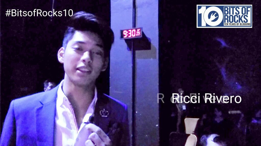 Ricci Rivero for Bits of Rocks' 10TH Year Blog Anniversary