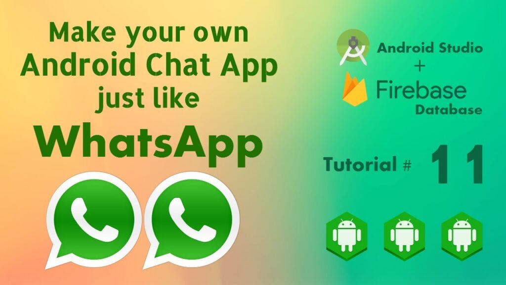 WhatsApp Clone App - Firebase Sign Out android - Android Appbar Layout drop down list with Options
