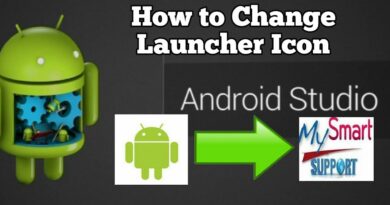 how to change launcher icon of android app from default to custom using android studio