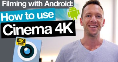 Cinema 4K App Tutorial - Filming with Android Camera Apps!