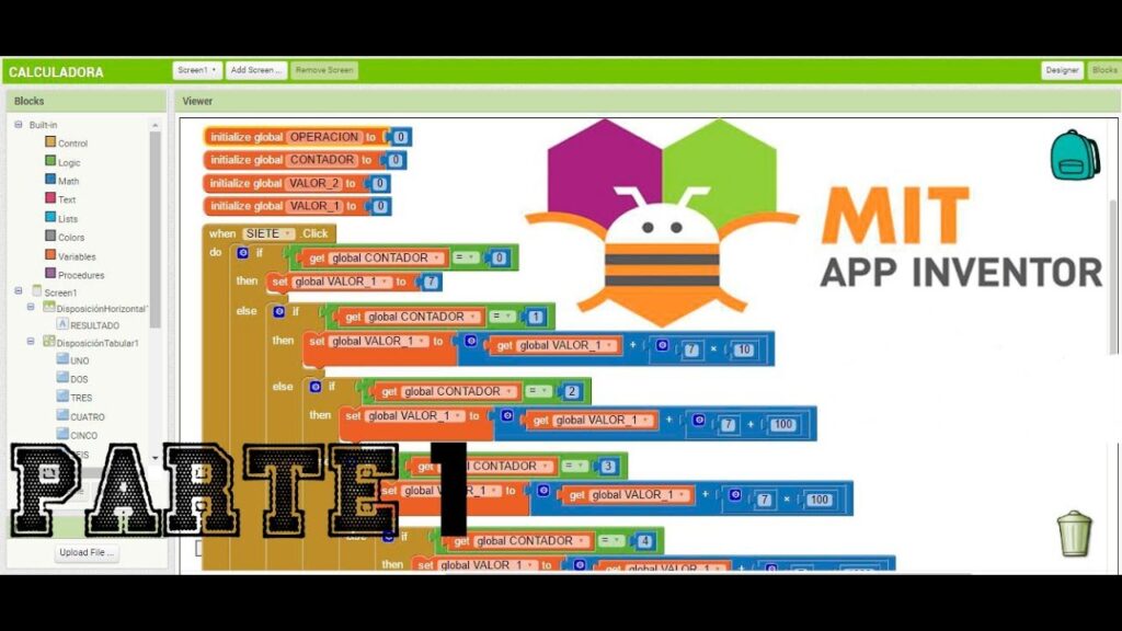 Crear una Aplicacion Android Sencilla con MIT App Inventor