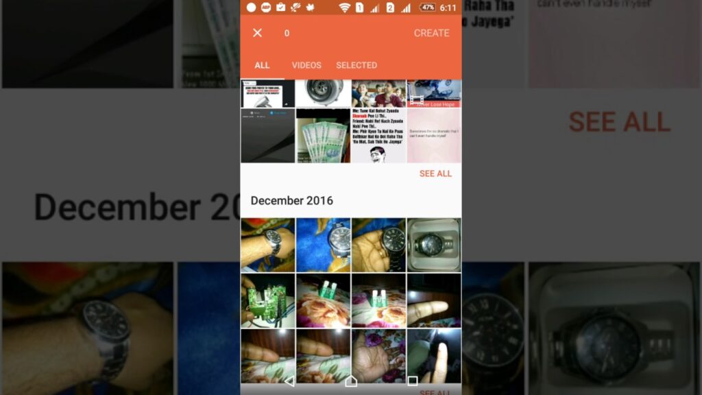 Creating a Video using Sony Movie Creator | Mobile Android