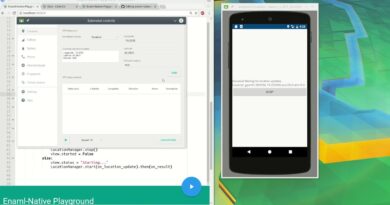 Enaml Native - Android apps in Python - GPS location and permissions