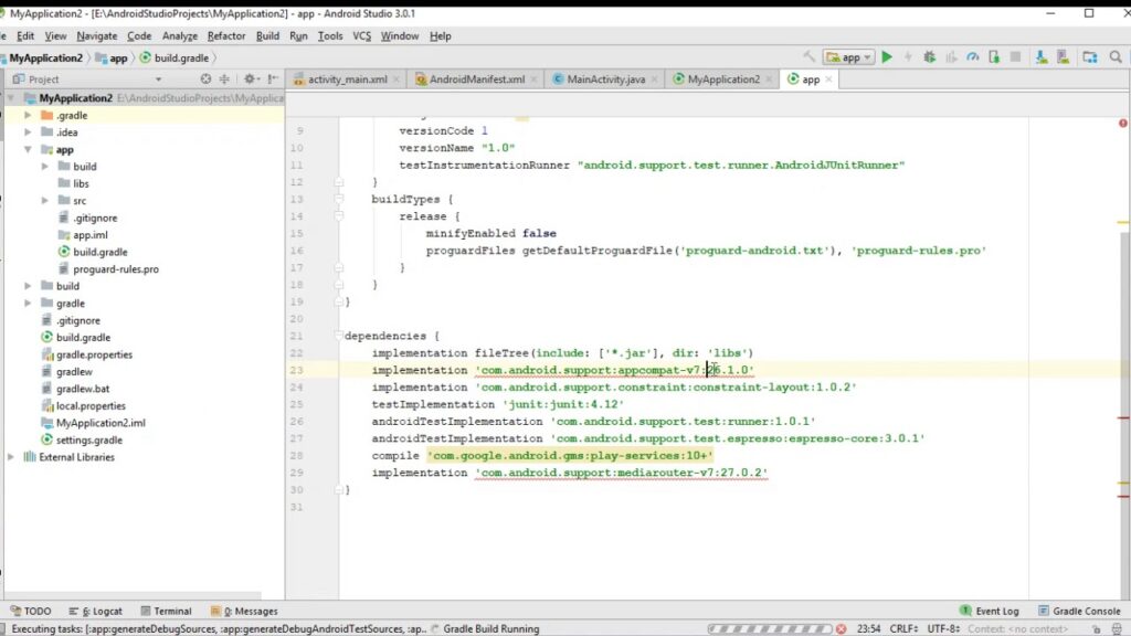 Fixed Android Library Version Problem Of Drawable And MediaRoute