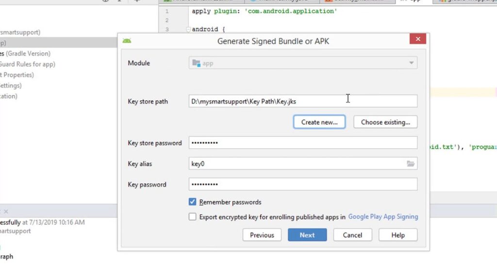 How to Optimized and Generate Signed Android App Bundle