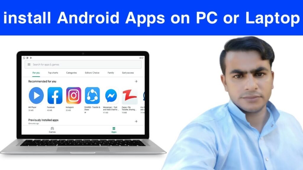 How to install Android Apps on PC or Laptop || Android Apps Laptop Me Kaise Chalaye