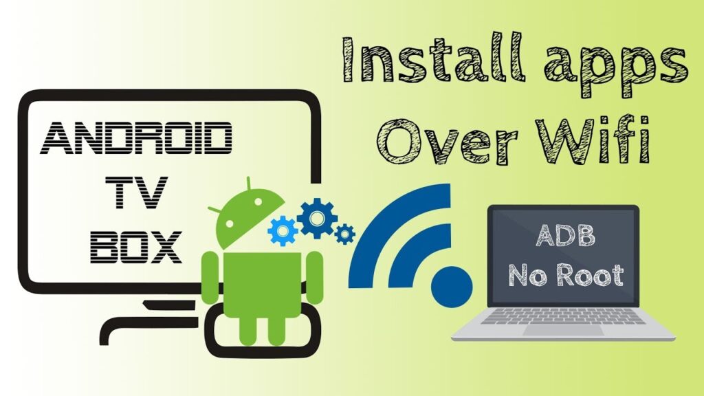 Install apps on Android TV Box over Wifi without Play Store or USB with granted permissions  No ROOT