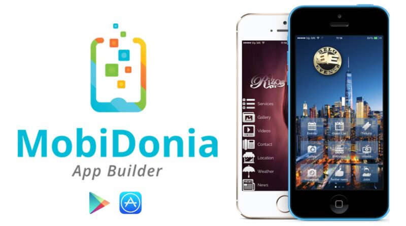 Mobile App Builder For iPhone(iOS) and Android Mobidonia