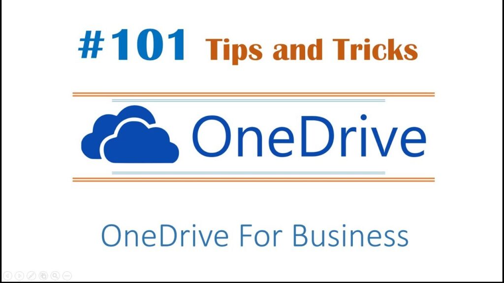 OneDrive For Business 101 Tips