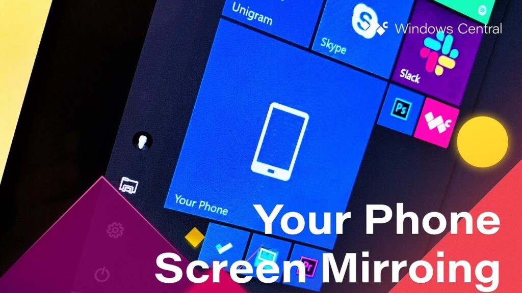 Phone Screen Mirroring With Your Phone on Windows 10 Hands-On