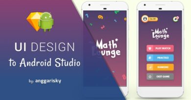 Sketch App UI Design to Android XML Tutorial