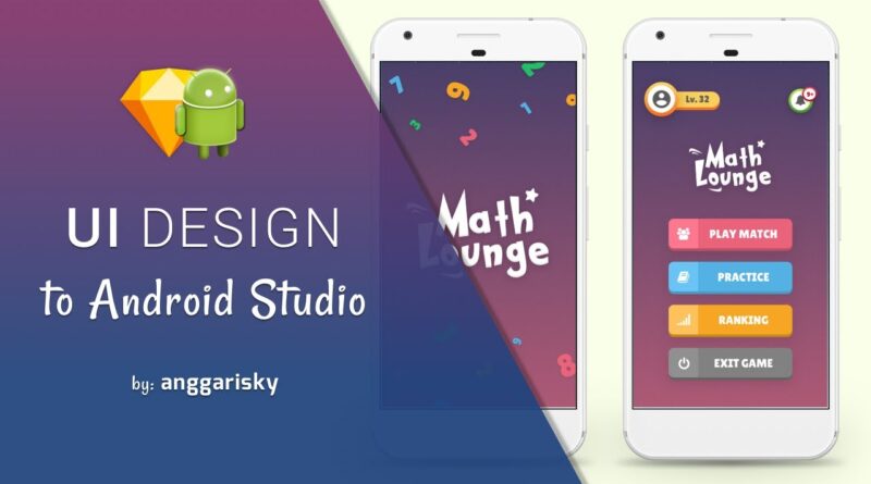 Sketch App UI Design to Android XML Tutorial