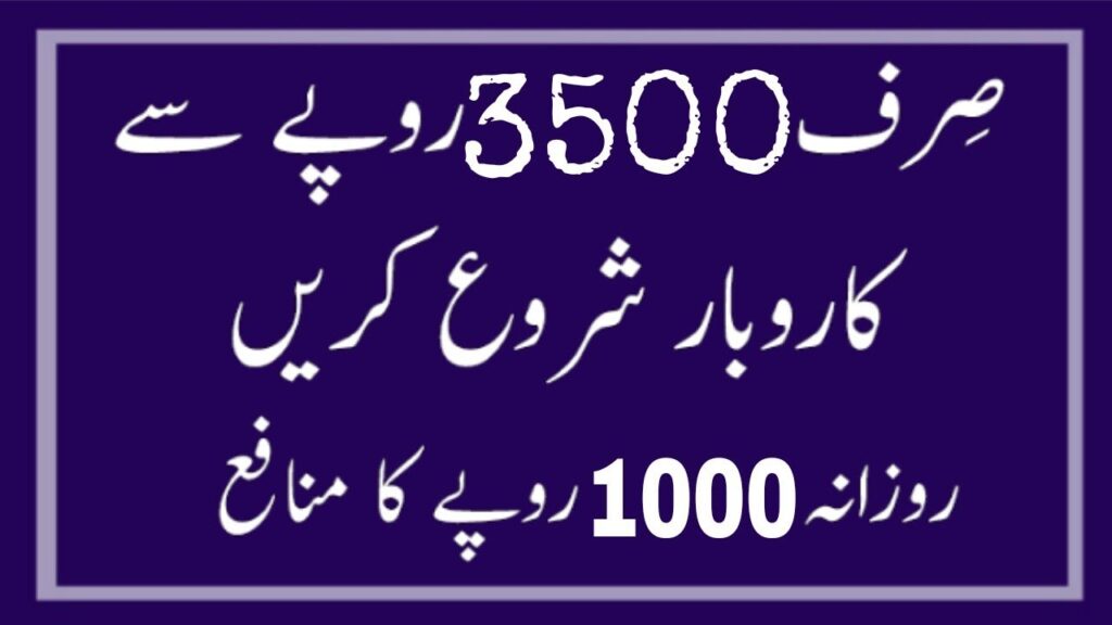 Start Small Business Chain in Urdu Hindi
