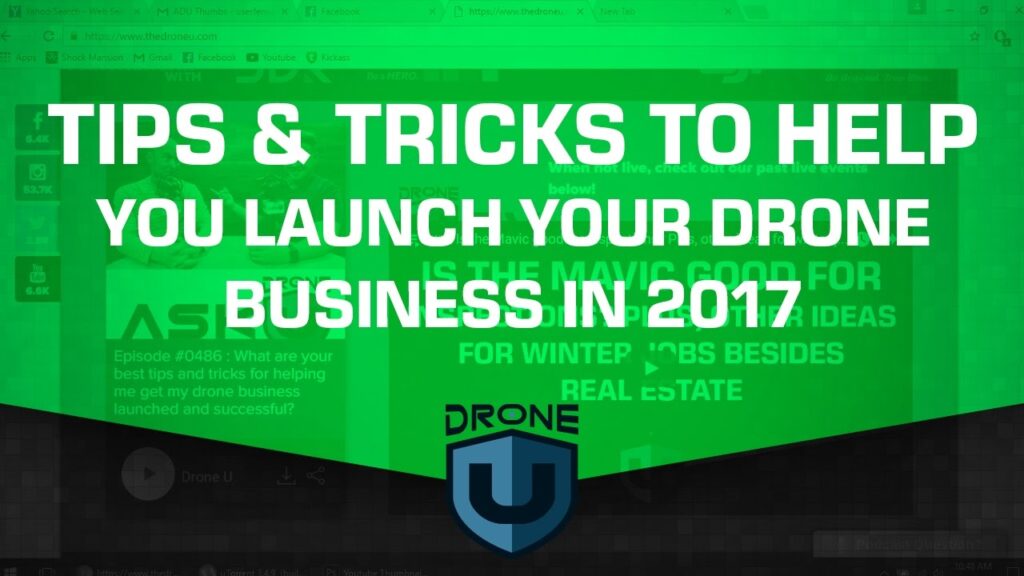 Tips & tricks to help you launch a drone business in 2017