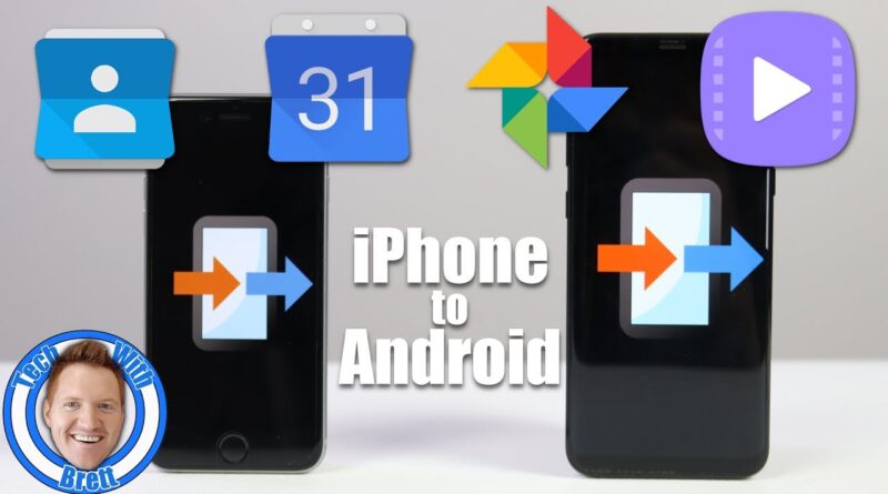 Transfer iPhone Data to ANY Android Using Copy My Data | Contacts, Calendar, Photos, Videos