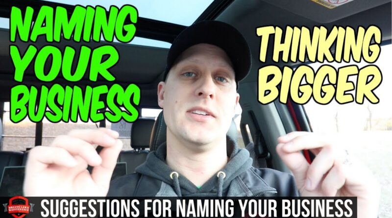 What Would I Do Differently - Naming My Business | Suggestions When Naming A New Business