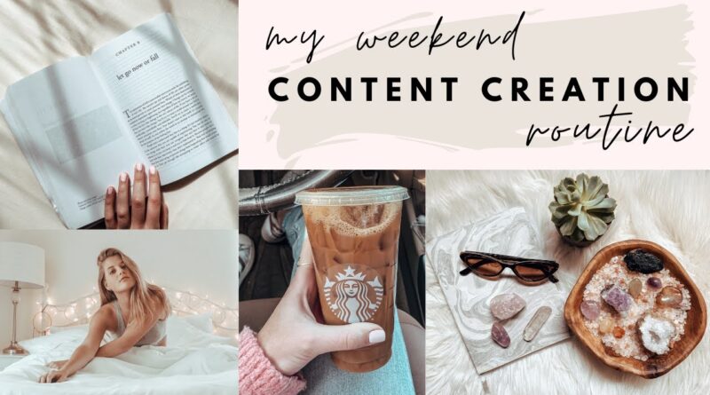 How I Create Content material for my Instagram + Weblog 1