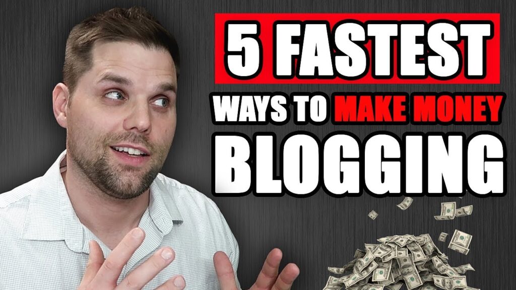 5 FASTEST Methods to Make Cash Running a blog in 2020 1