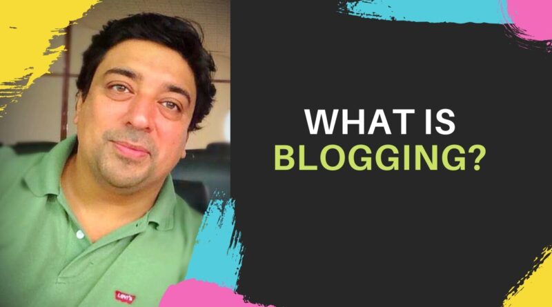 #1-Running a blog Course - What's Running a blog? 1