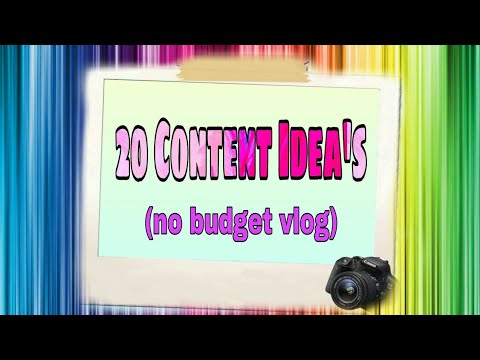 20 Content material Concepts(no price range vlog) | Mika official 1