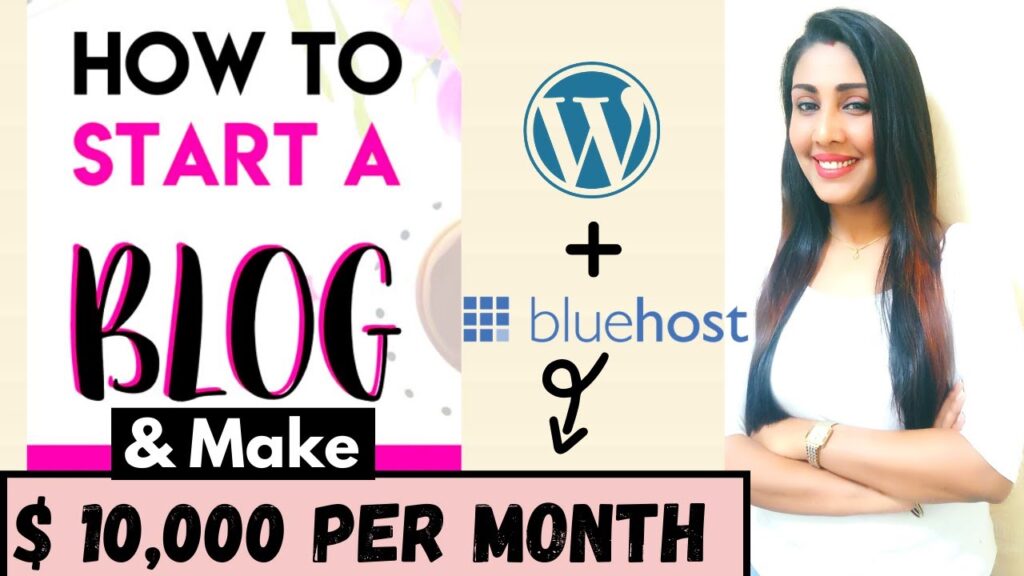 Begin A Weblog And Make Cash $10,000 in India Running a blog on WordPress and Bluehost 1