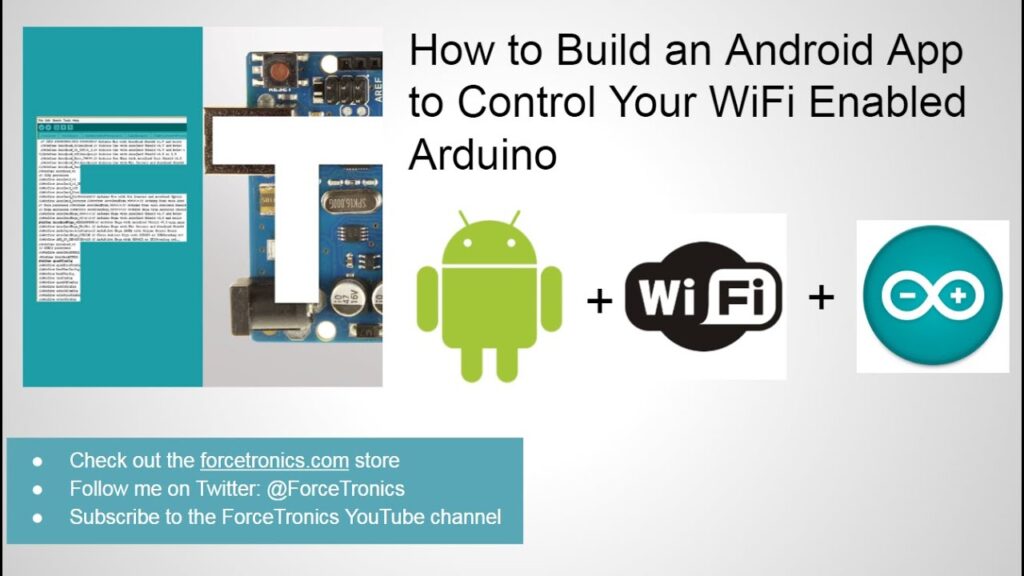 How to Build an Android App to Control Your WiFi Enabled Arduino