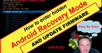 How to RESET your Android box and UPDATE FIRMWARE using ANDROID RECOVERY MODE